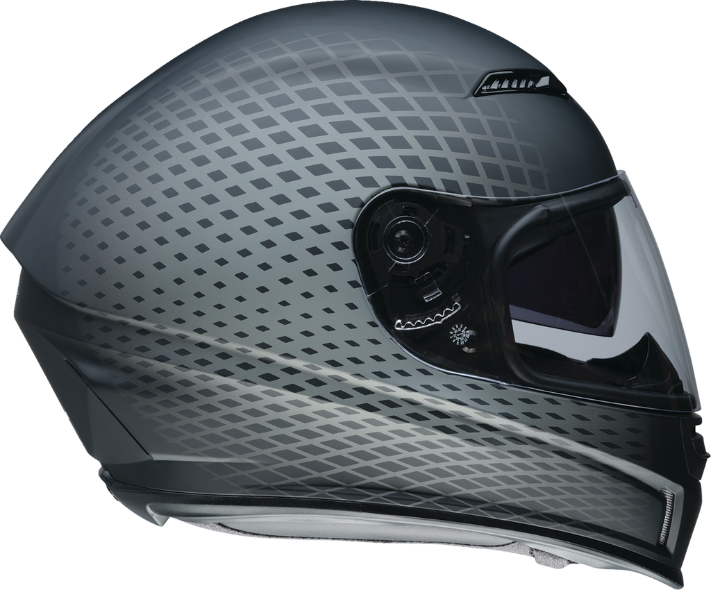 Z1R, Z1R Jackal Helmet Waveform Gray 3XL - Aerodynamic Design with Anti-Fog Shield and Ventilation