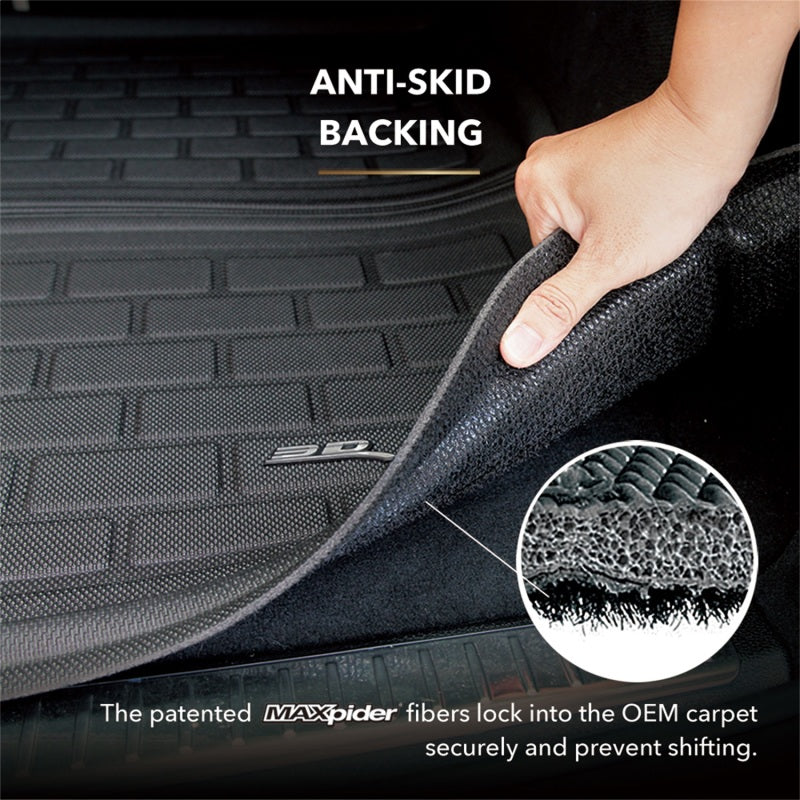 3D MAXpider 2021+ BMW 4 Series Coupe Only Kagu Cargo Liner - Black M1BM1201309