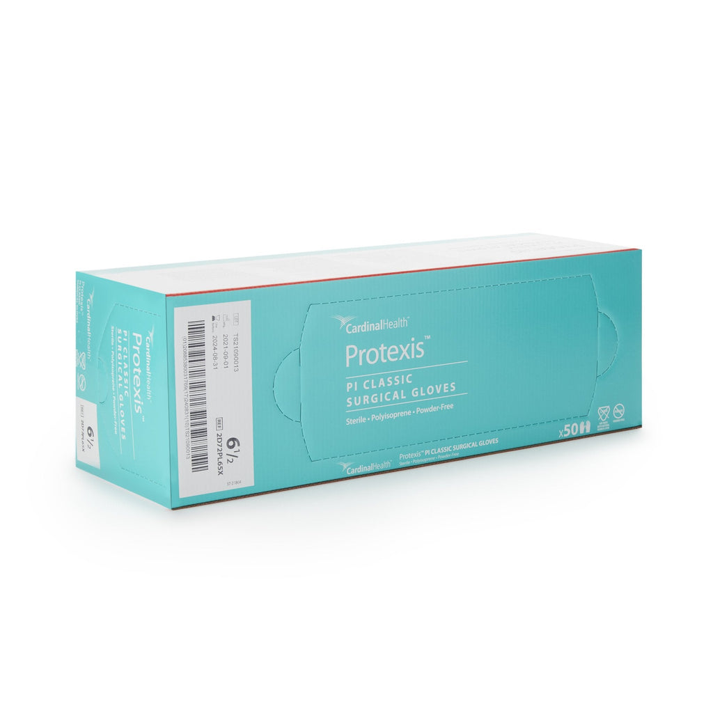 Protexis™ PI Classic Polyisoprene Surgical Glove, Size 6.5, Ivory 2D72PL65X
