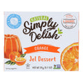 Simply Delish Natural Jel Dessert - Orange - 1.6 Oz., 6-Pack