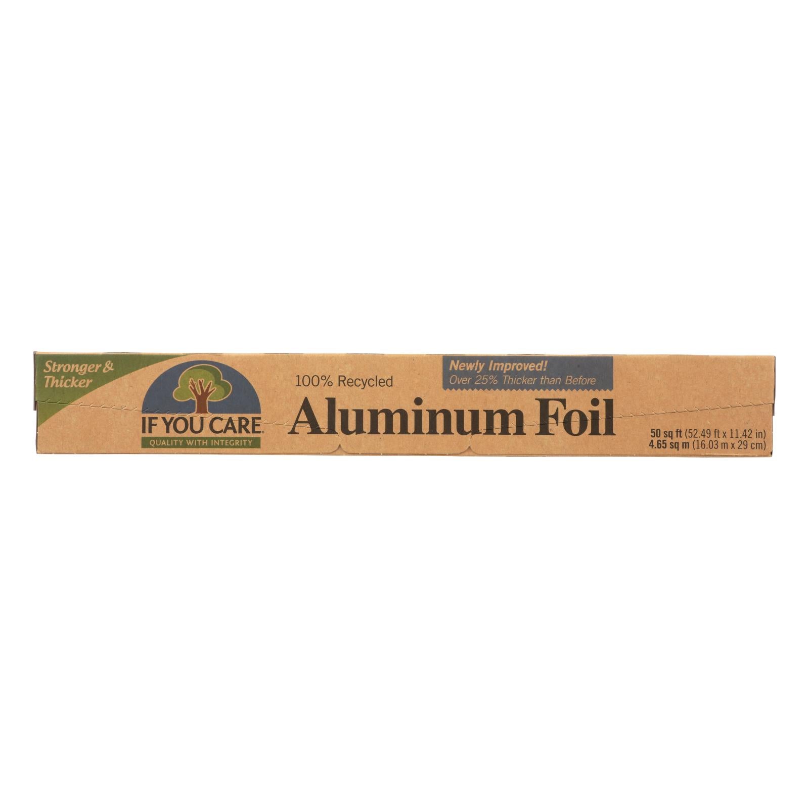 If You Care Premium Recycled Aluminum Foil (Pack of 12 - 50 Sq. Ft. Each)