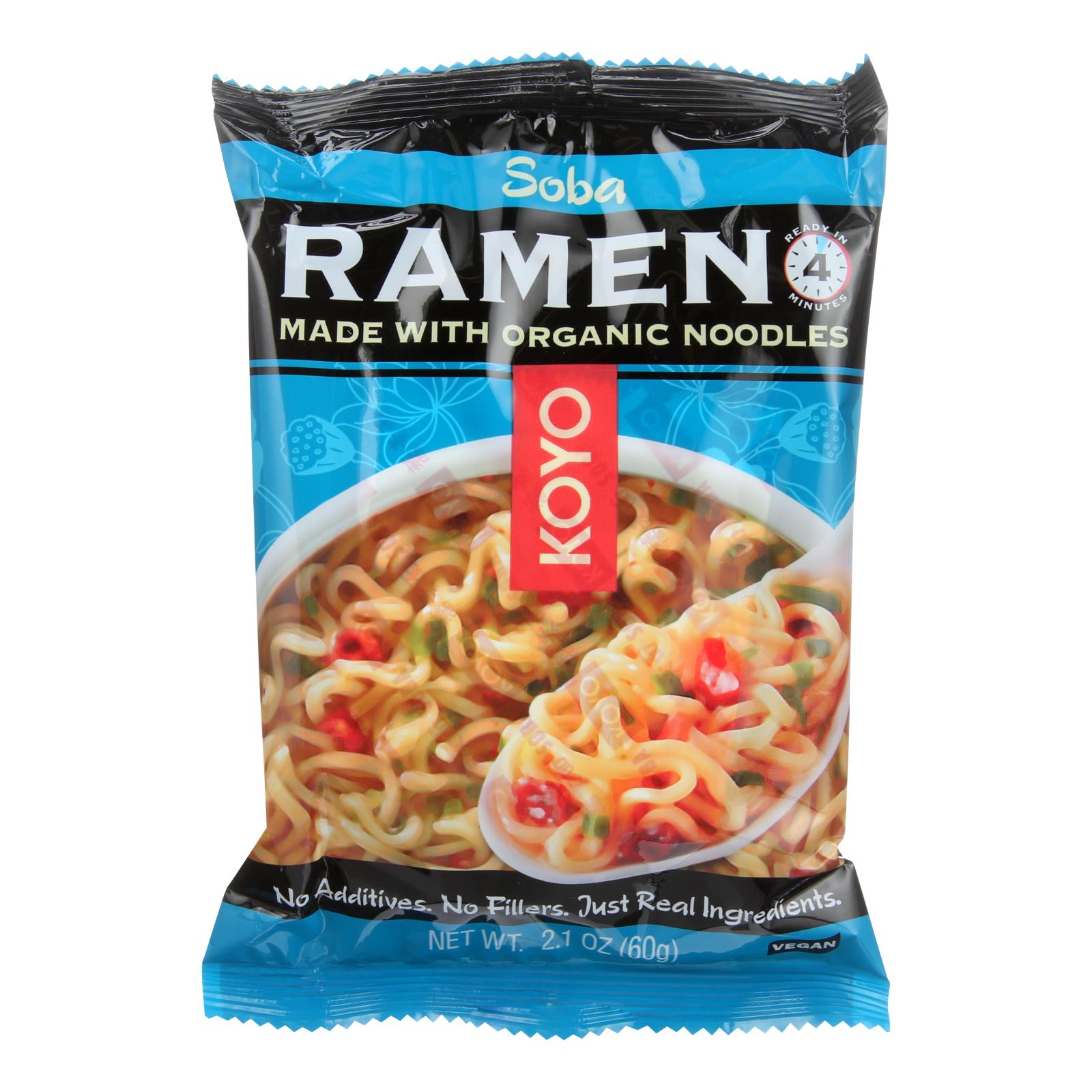 Koyo Buckwheat Shoyu Ramen, 12-Pack 2.1 Oz.