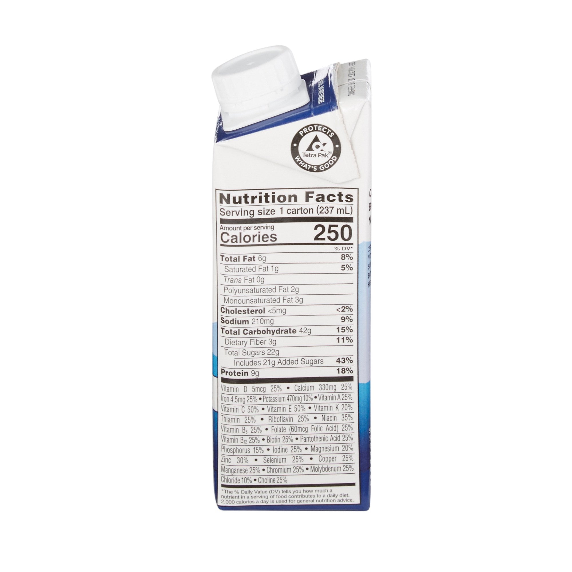 Ensure® Original Therapeutic Nutrition Shake, Chocolate, 8-ounce carton 64937
