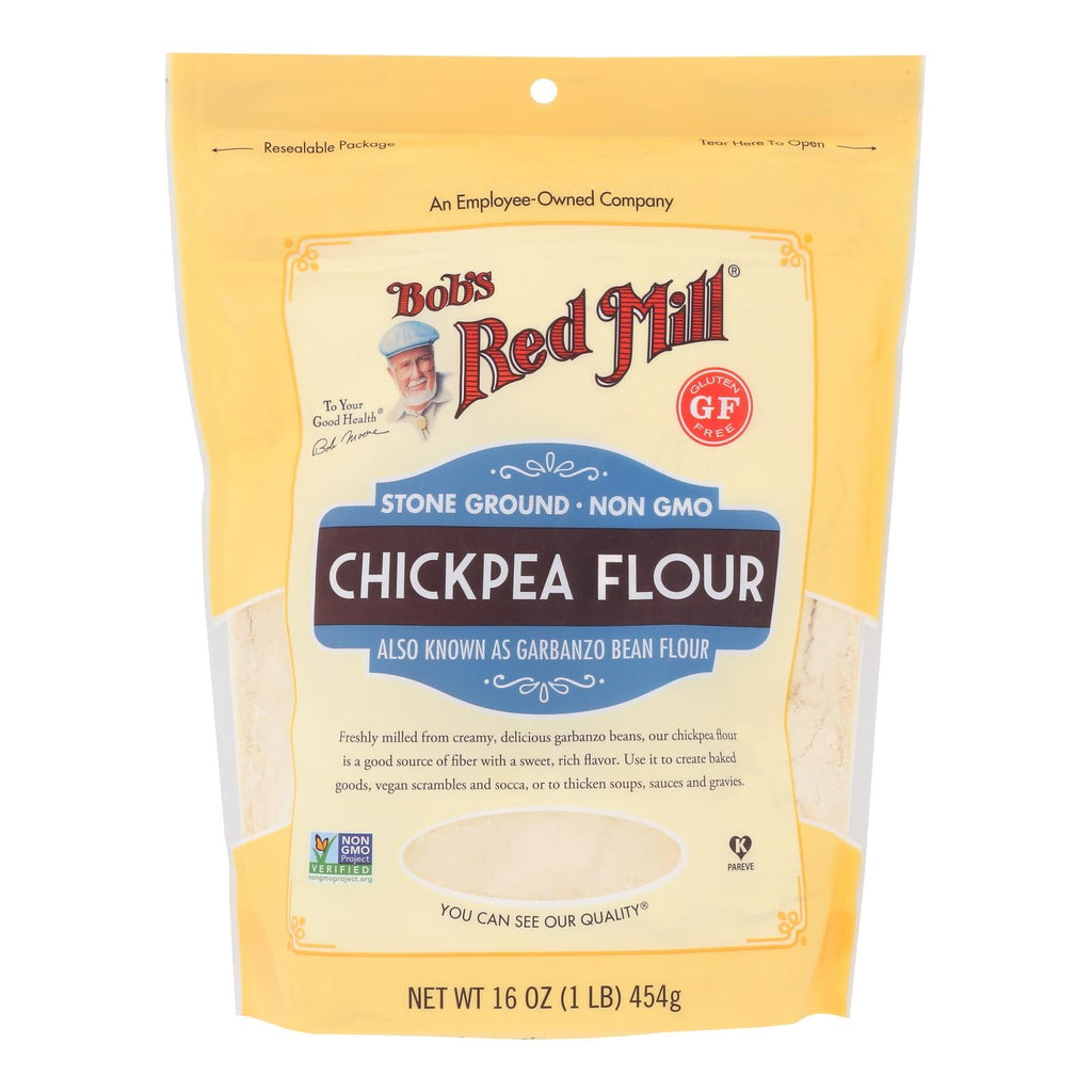 Bob's Red Mill Chickpea Flour | Gluten-Free, Vegan, 16 Oz. (Pack of 4)