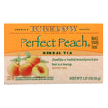 Bigelow Peach Herbal Tea, Caffeine-Free, 20 Tea Bags, Pack of 6