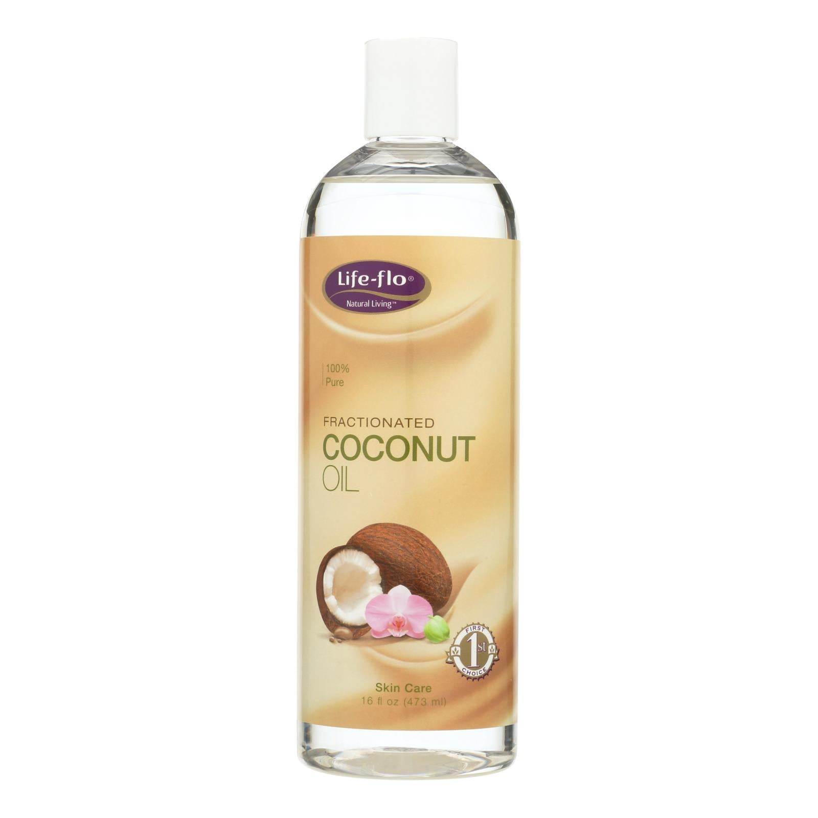 Life Flo Fractionated Coconut Oil (16 Fl Oz)