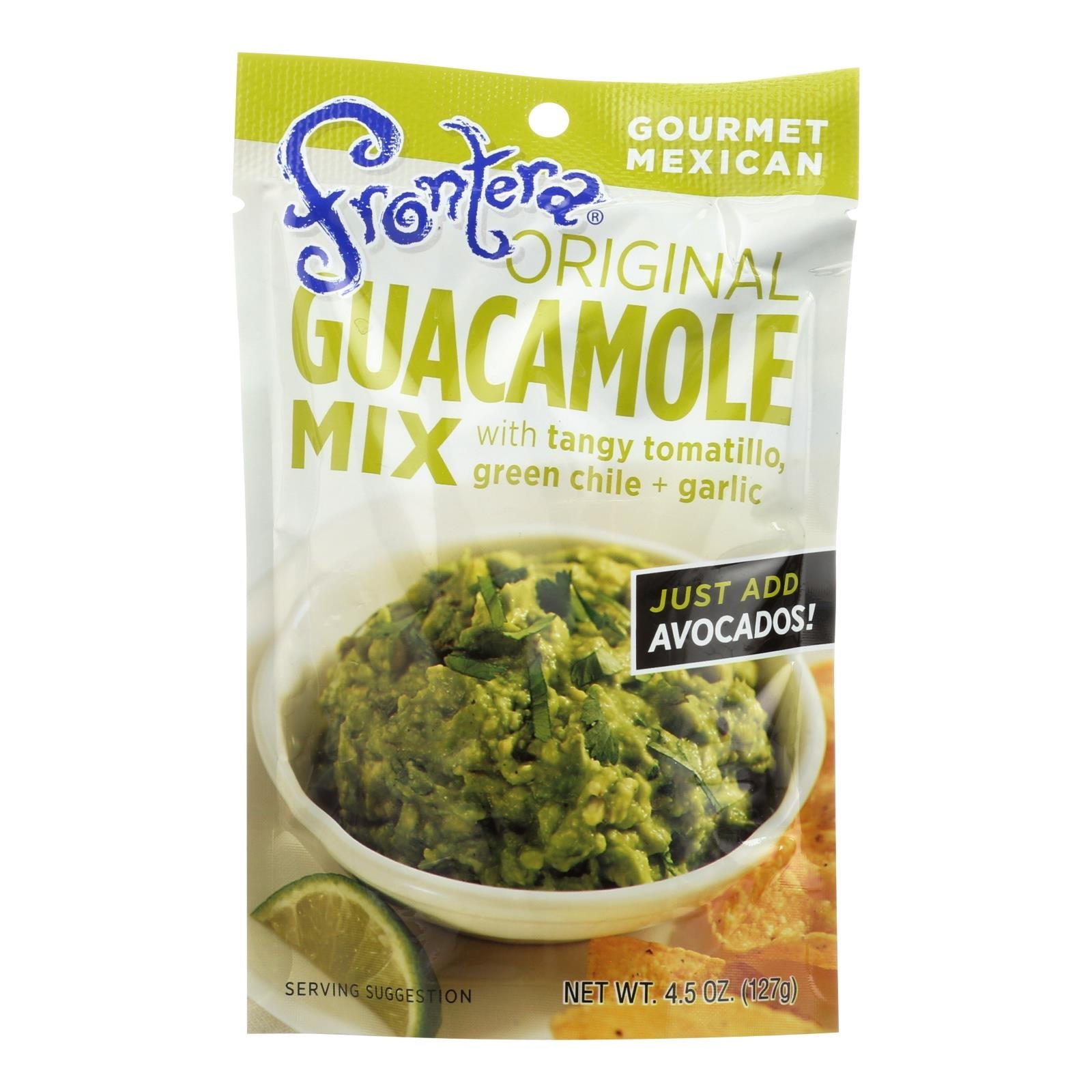 Frontera Foods Original Chunky Guacamole Mix (Pack of 8) - 4.5 Oz.