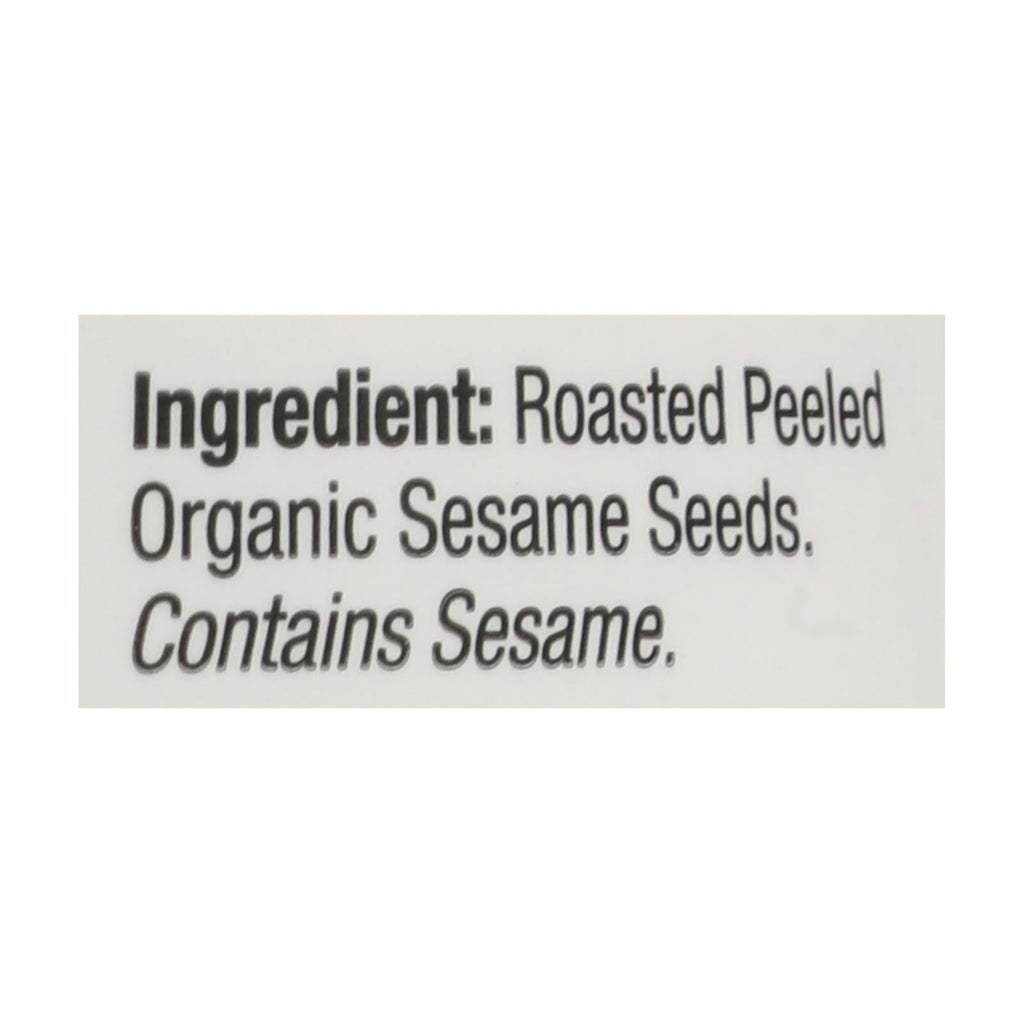 Mighty Sesame Company Organic Fine Tahini, 8-Pack, 10.9 Oz. Each