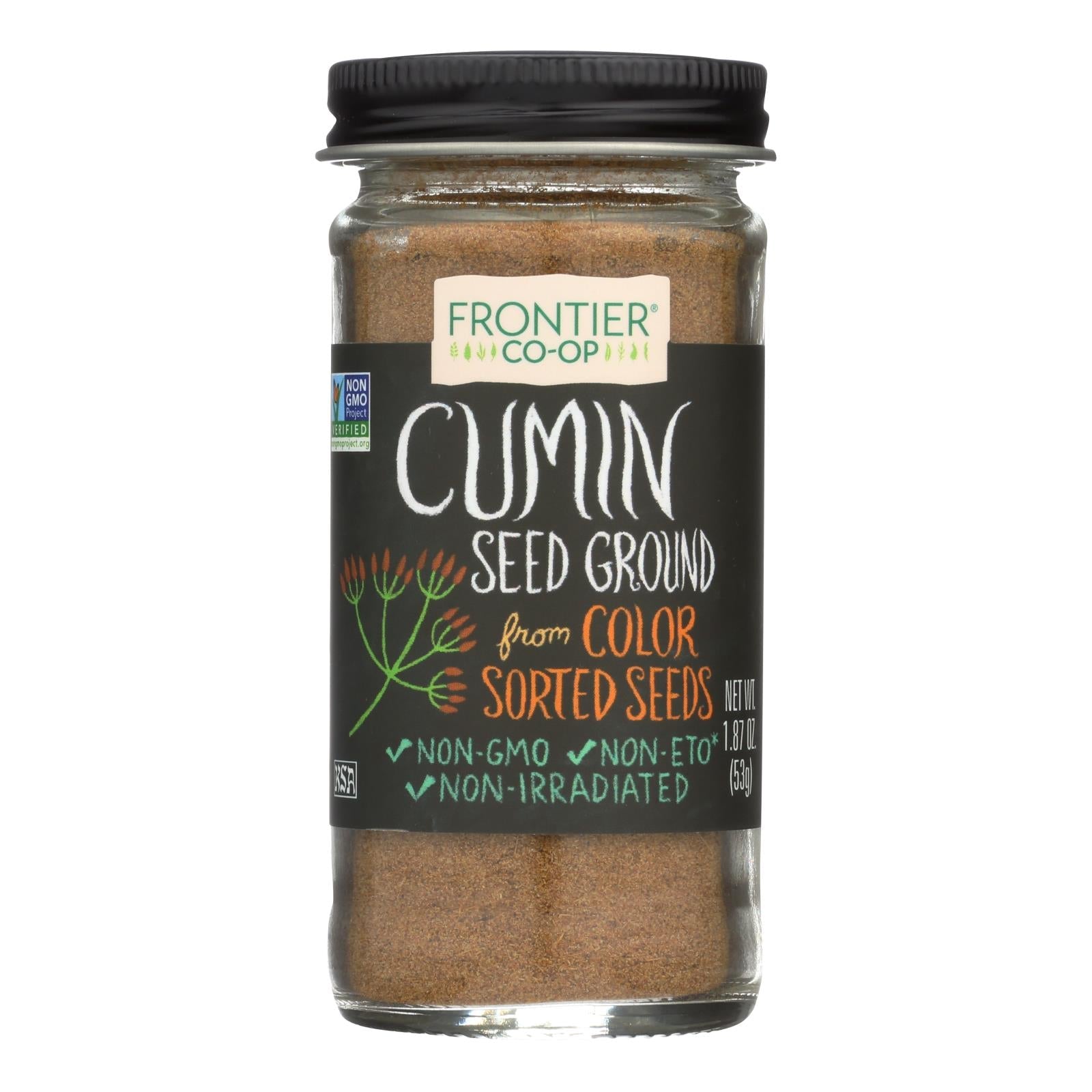 Frontier Herb Ground Cumin Seeds, 1.87 Oz