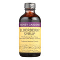 Honey Gardens Apiaries Elderberry Syrup - Cough Support with Raw Honey, Propolis & Elderberries - 4 Oz