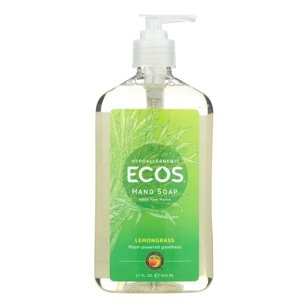 Earth-Friendly Lemongrass Hand Soap 6-Pack, 17 Fl Oz.