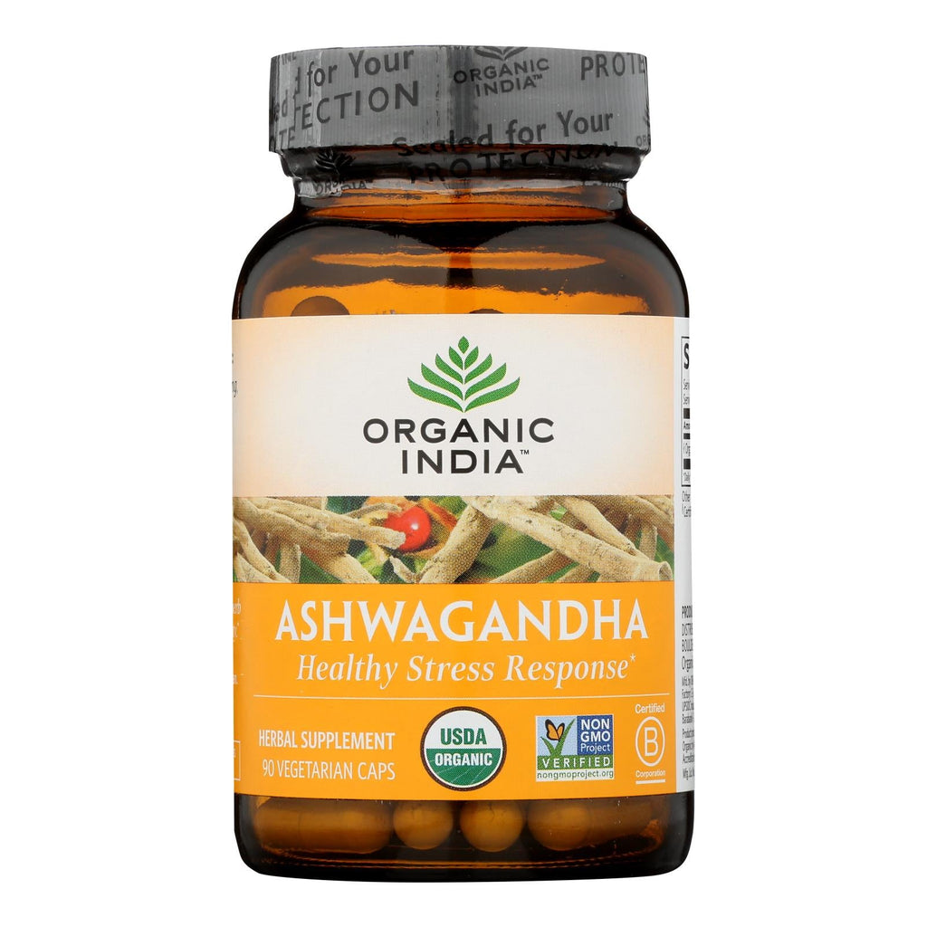 Organic India Ashwagandha, 90 Capsules