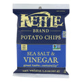 Kettle Brand Sea Salt & Vinegar Potato Chips, 1.5 oz, Case of 24