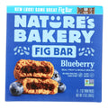 Nature's Bakery Blueberry Whole Wheat Stone-Ground Fig Bars (Pack of 6) - 2 Oz. Each