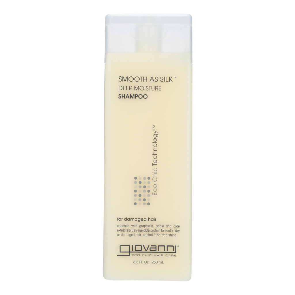 Giovanni Deep Moisture Shampoo, Smooth As Silk (8.5 Fl Oz)