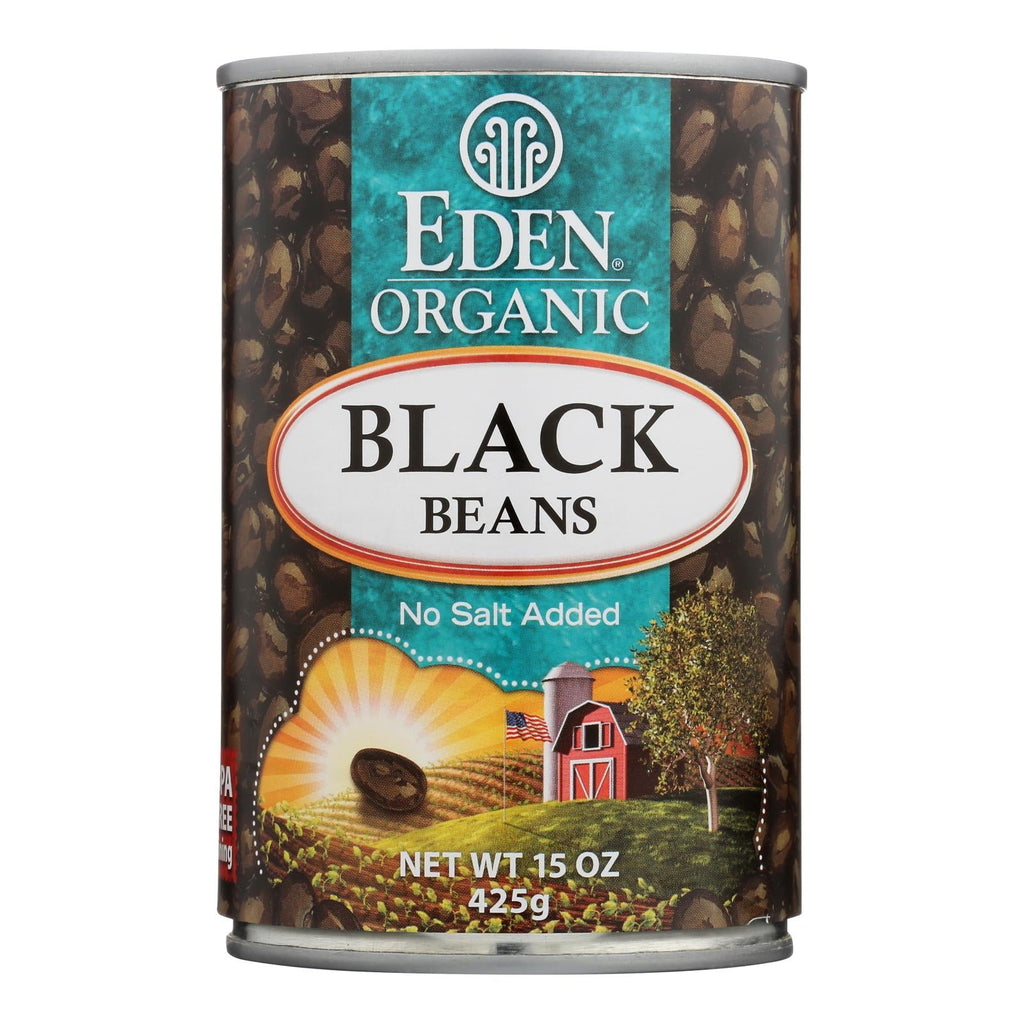Eden Foods Organic Black Beans - 12 Pack, 15 Oz.
