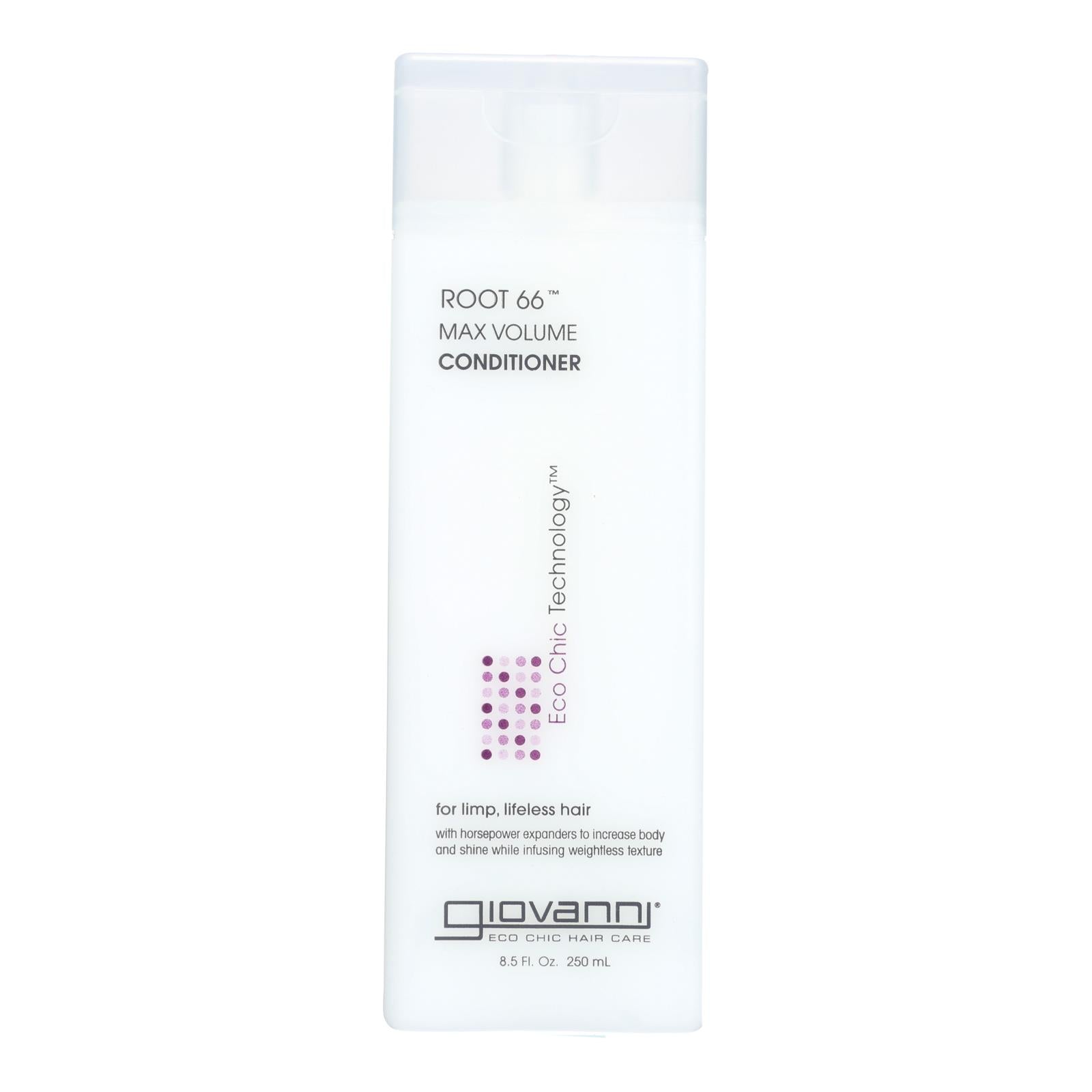 Giovanni Root 66 Max Volume Conditioner, 8.5 Fl Oz