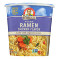 Dr. McDougall's Vegan Ramen Soup: Chicken Flavor Big Cups (Pack of 6) - 1.8 Oz. Each