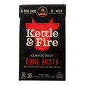 Bulk 6-Pack, Kettle & Fire Beef Bone Broth (16.9 Oz.)