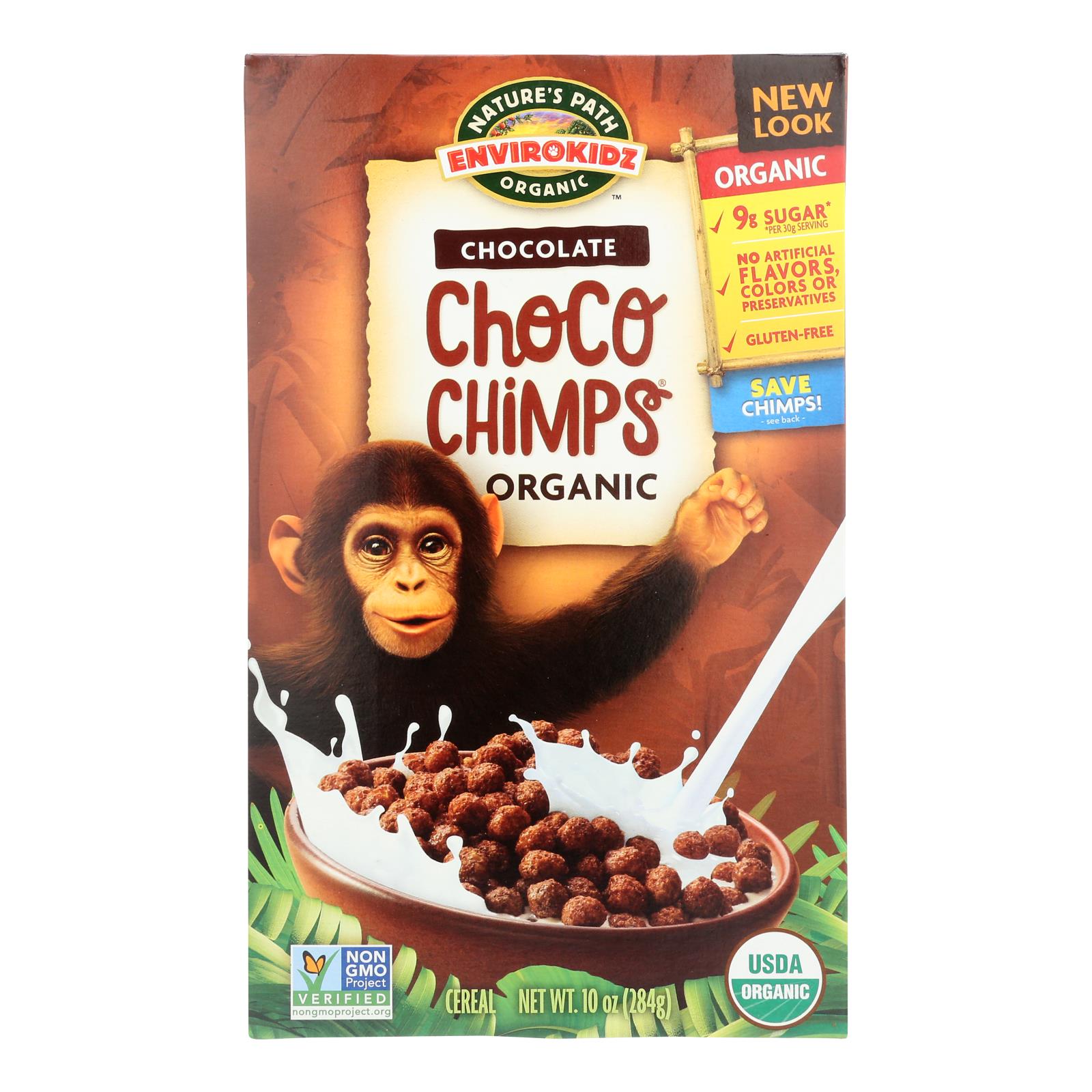 Envirokidz Organic Fun-Sized Choco Chimps (Pack of 12) - 10 Oz.