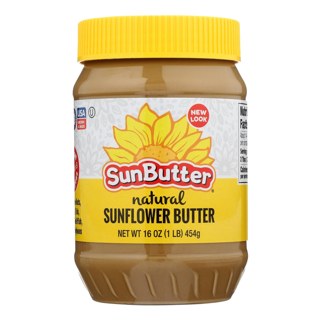SunButter Organic Creamy Sunflower Butter, 6-Pack, 16 oz. per Jar