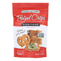 Snack Factory Pretzel Crisps, Everything, 7.2 oz, Case of 12
