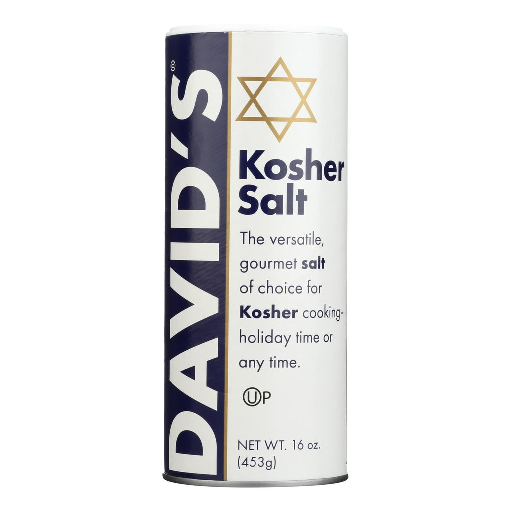David's Kosher Salt, 16 Oz. (Pack of 12)