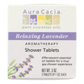 Aura Cacia Relaxing Lavender Aromatherapy Shower Tablets (Pack of 3)