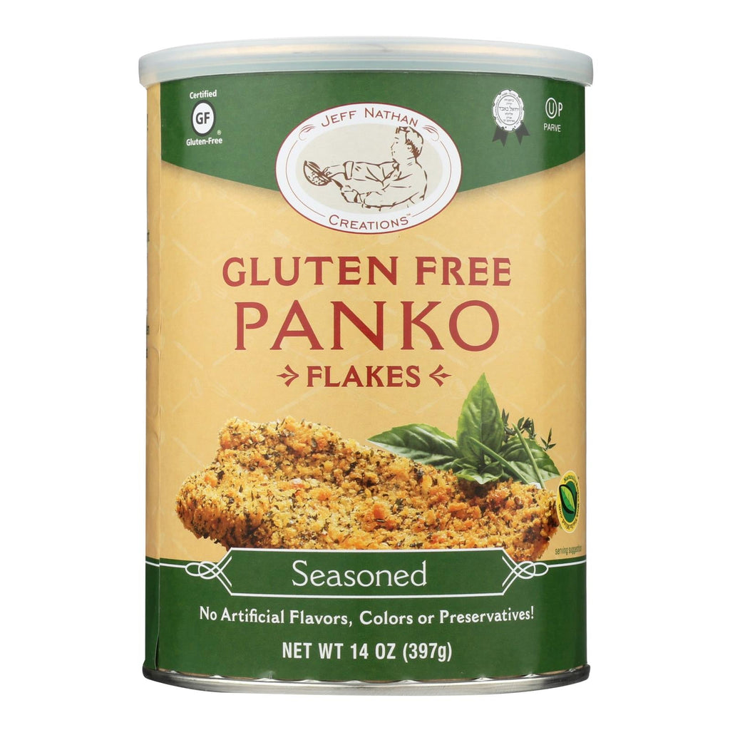 Gluten Free Panko Bread Crumbs by Jeff Nathan Creations (Pack of 12 - 14 Oz.)