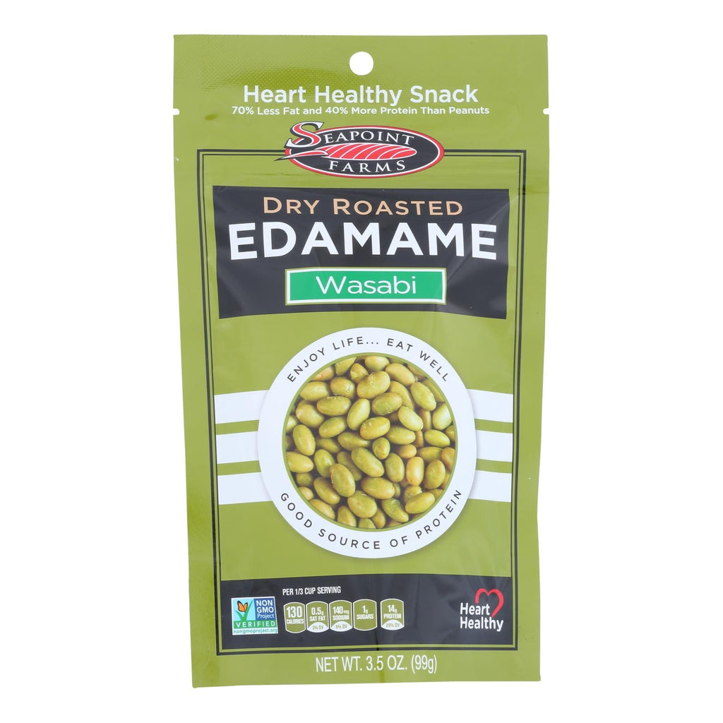 Seapoint Farms Spicy Wasabi Dry Roasted Edamame