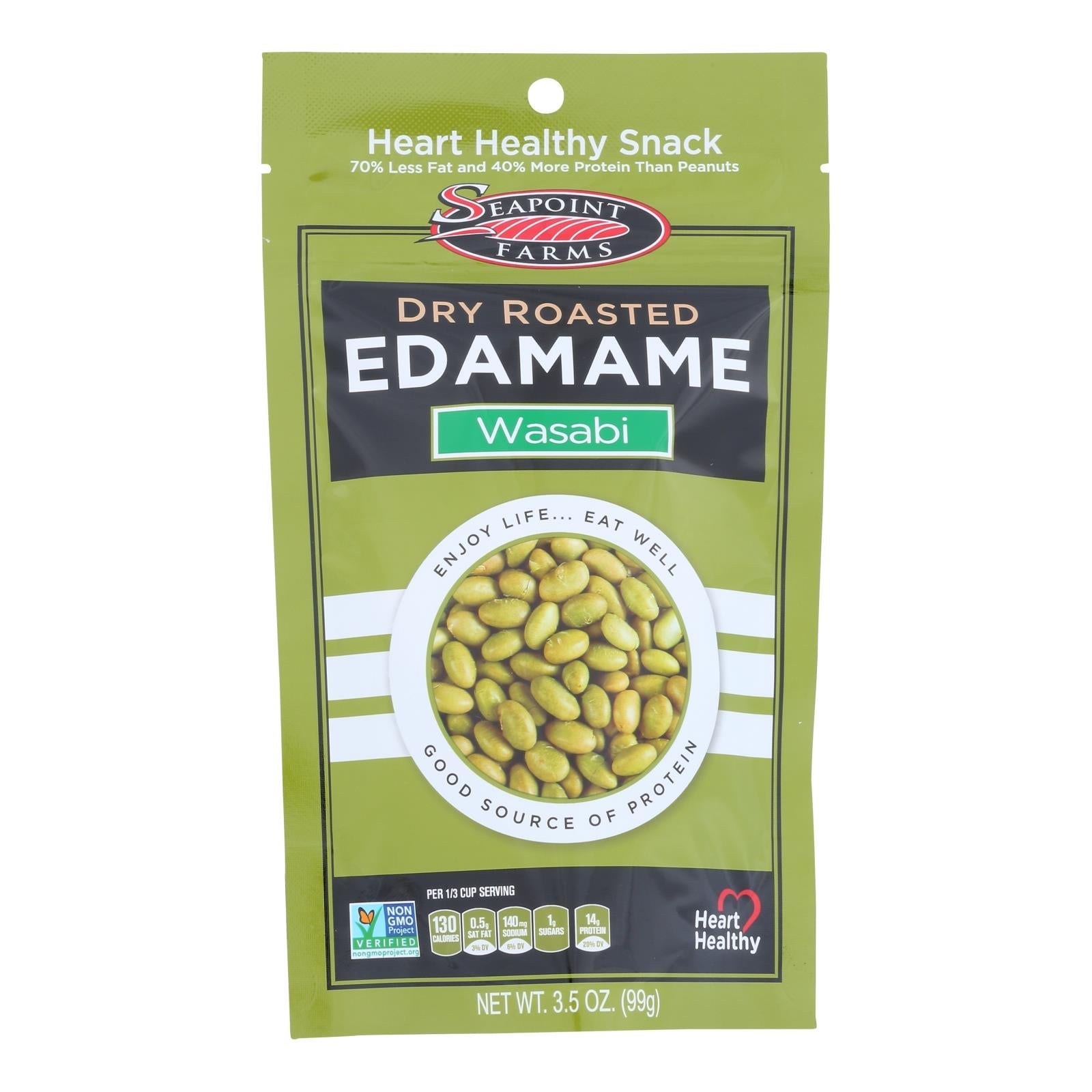Seapoint Farms Spicy Wasabi Dry Roasted Edamame