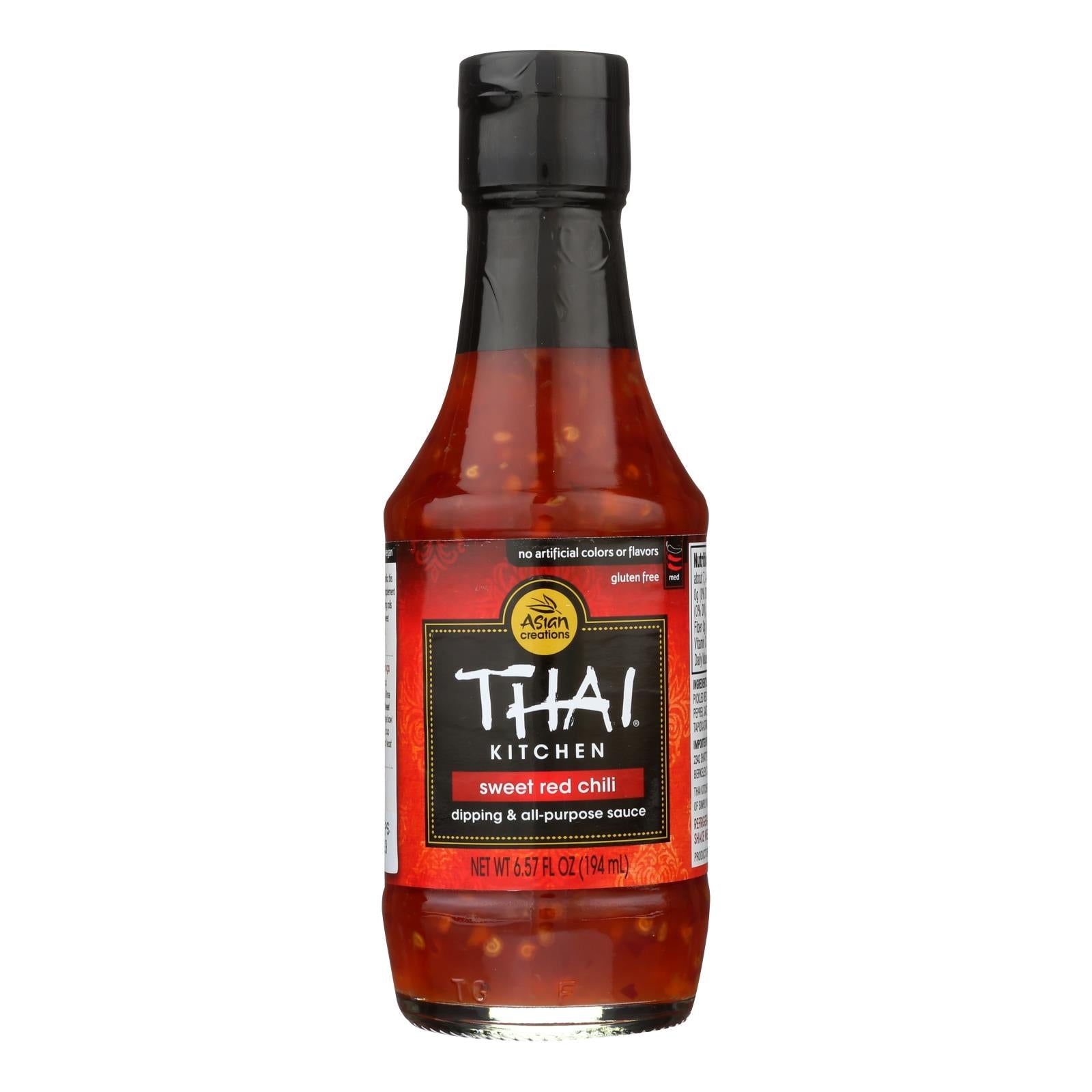 Thai Kitchen Sweet and Spicy Red Chili Sauce, Case of 6, 6.57 Fl. Oz. Each