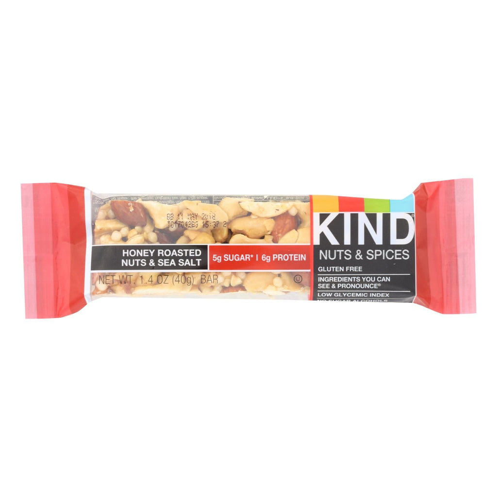 Kind Honey Roasted Nuts and Sea Salt | 12 Pack | 1.4 Oz