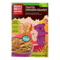 Mom's Best Naturals Toasted Cinnamon Squares, 17.5 Oz (Pack of 14)