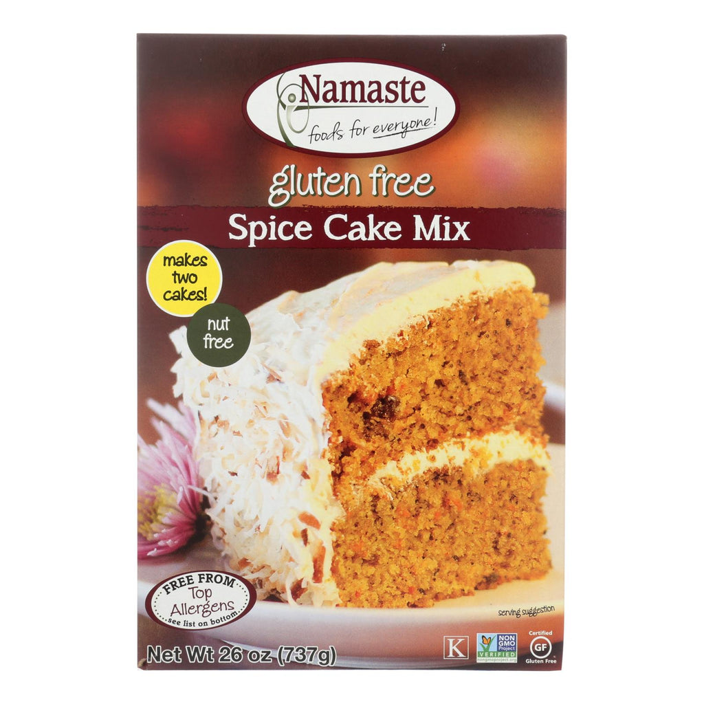 Namaste Foods Premium Carrot Cake Mix 6-Pack (26 Oz. Each)