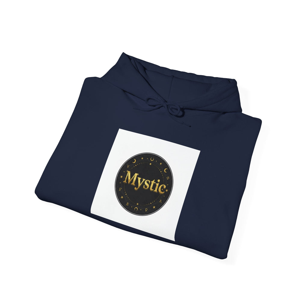 Mystic circle occult type Hoodie | tarot typography, esoteric print