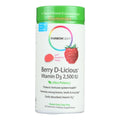 Rainbow Light Berry-D-Licious Vitamin D3 Raspberry Gummies, 2500 IU, 50 Count