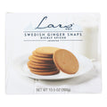 Lar's Own Swedish Ginger Snaps Cookies, Case of 12, 10.5 oz Boxes