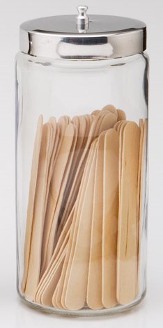 Sundry Jar Glass Clear 4 X 8.5 Inch 4008