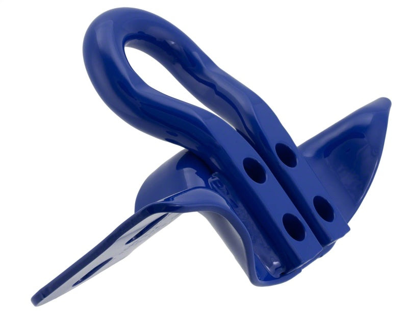 Ford Racing 17-22 Super Duty Tow Hooks - Blue (Pair) M-18954-SDB