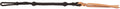 Quirt - Black w/ Leather End.