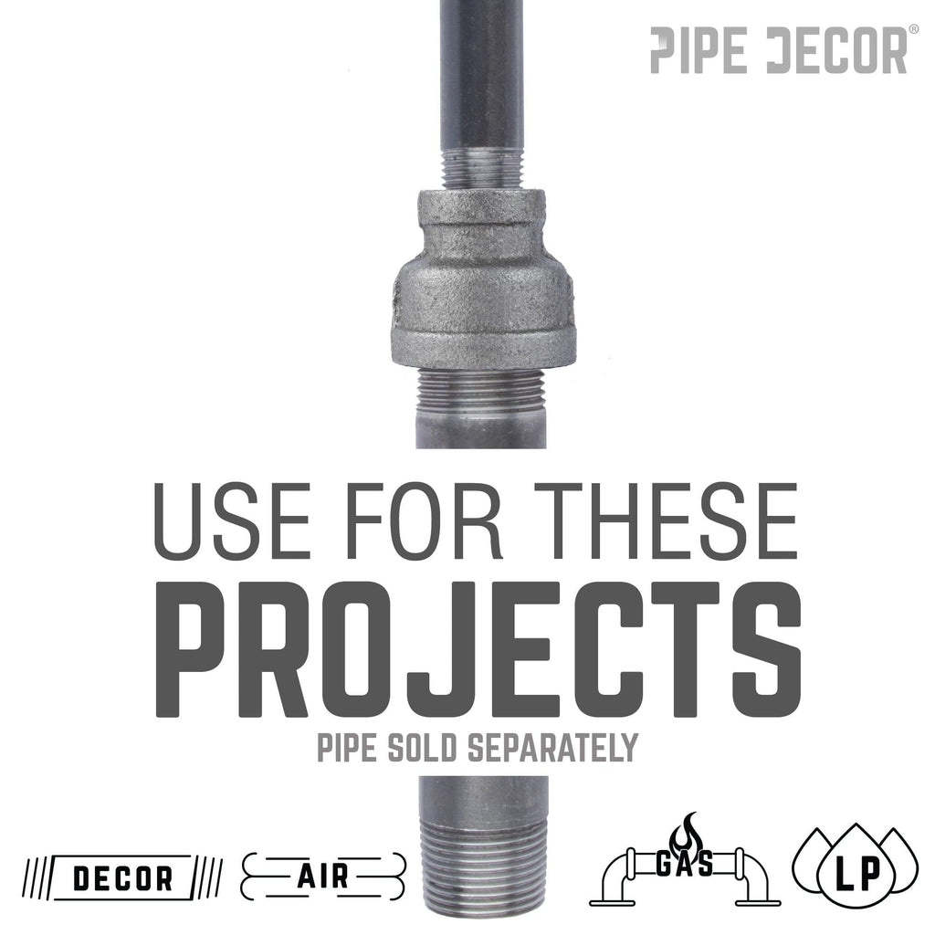 3/8 in. x 1/4 in. Black Reducing Coupling