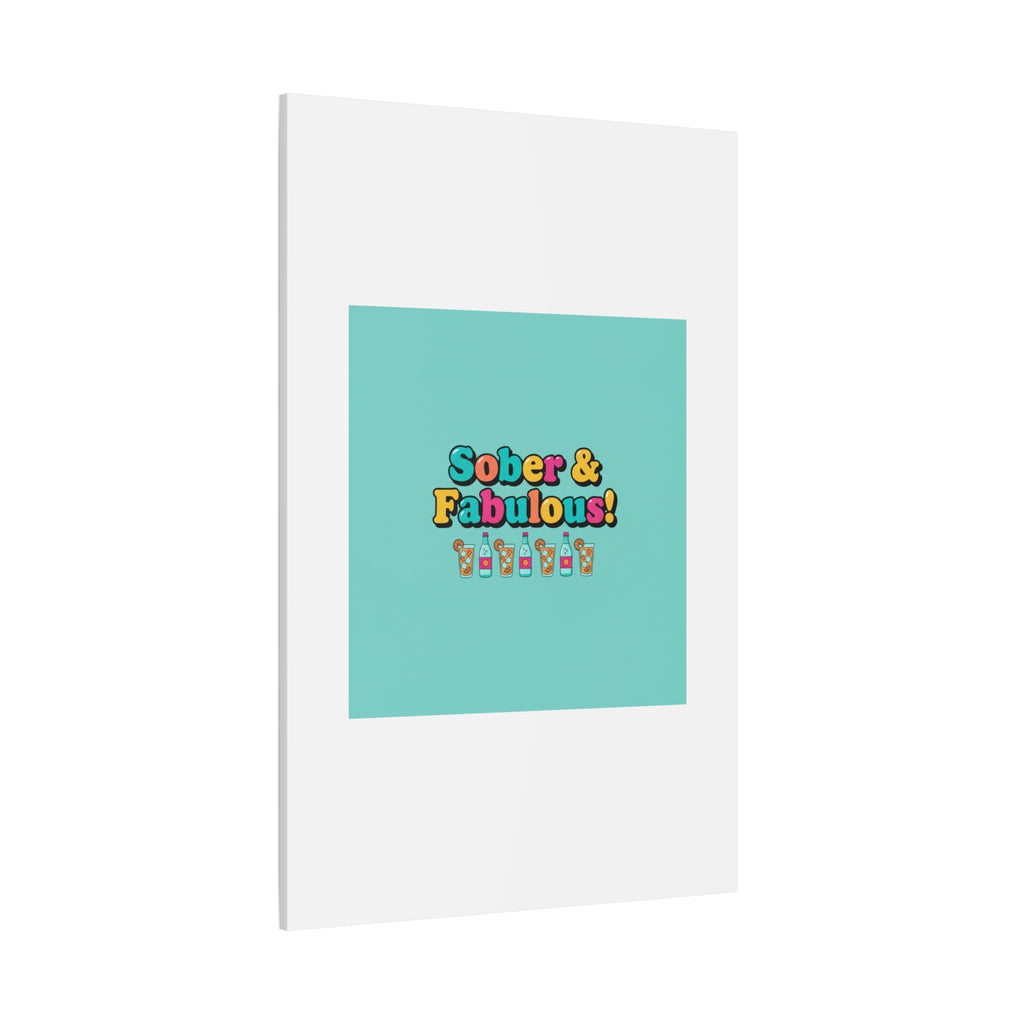 Sober & Fabulous! Canvas | Dry January, Mocktail Trend