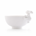 Porcelain Climbing Bunny Candy / Dip Bowl