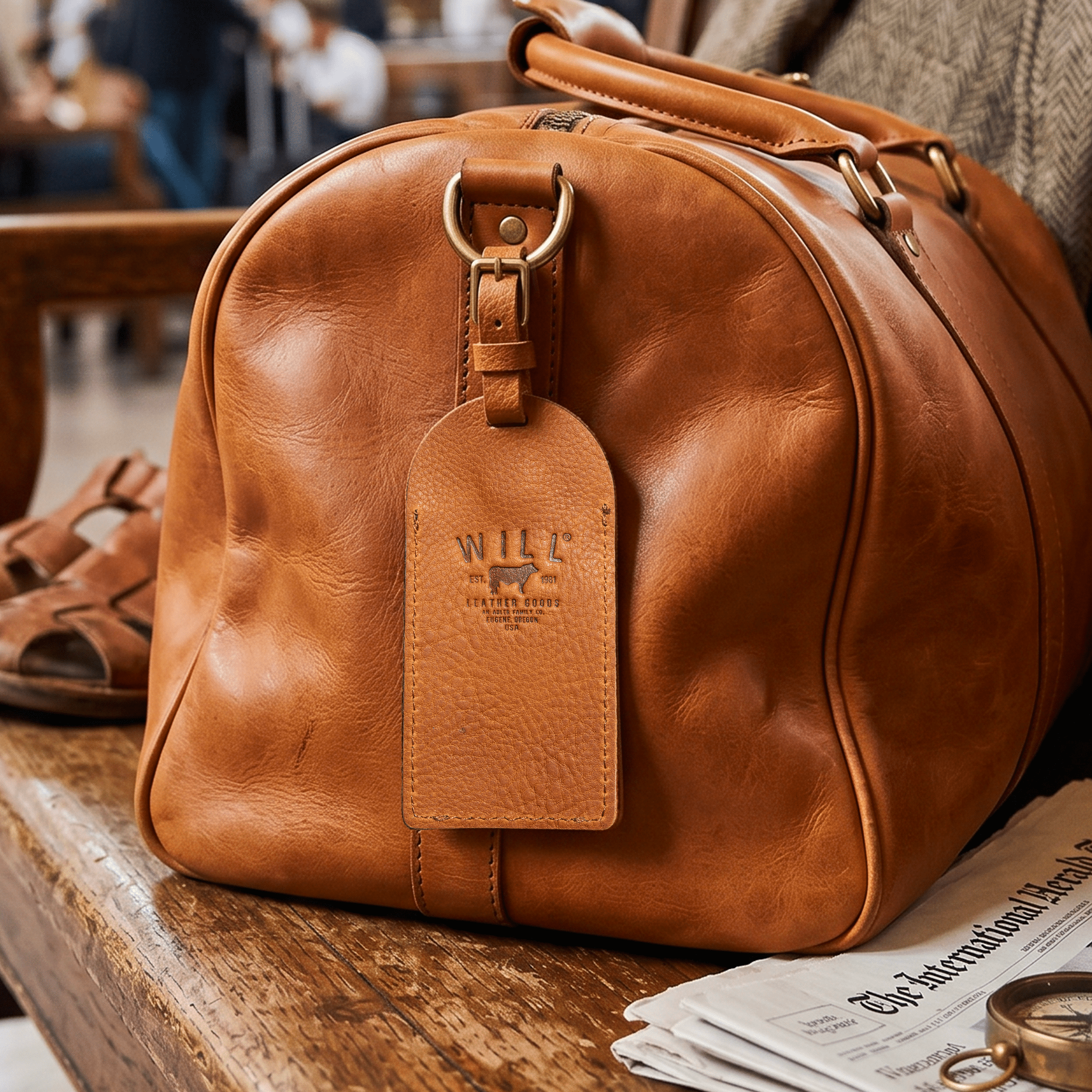 Rounded Luggage Tag
