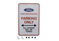 Ford Racing Ford Performance Parking Only Sign M-1827-PARK
