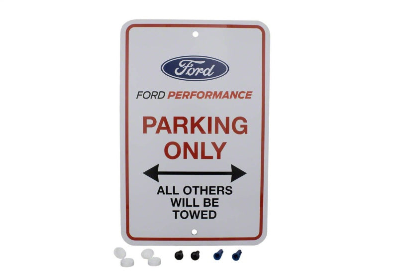 Ford Racing Ford Performance Parking Only Sign M-1827-PARK