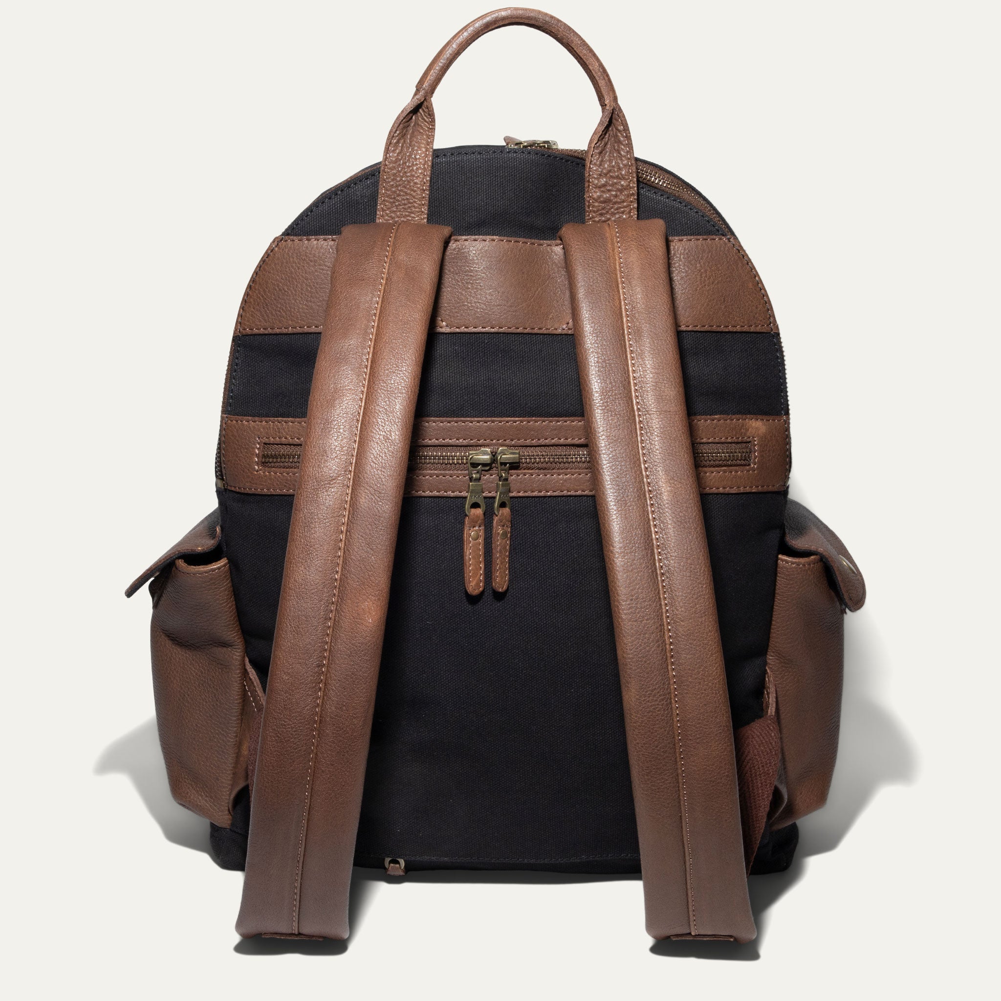 Canvas & Leather Backpack