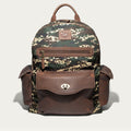 Canvas & Leather Backpack