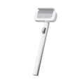 One-Click DeMatting Pet Comb for Small Dogs and Cats,Deshedding Brush, Quick Knot Remover with Stainless Steel Blade, Safe Rounded Edges, Effortless Hair Removal Grooming Tool